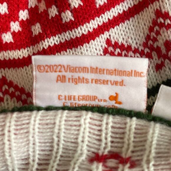 Nickelodeon RUGRATS Chuckie Finster Ugly Christmas Sweater Size Large - Picture 4 of 5